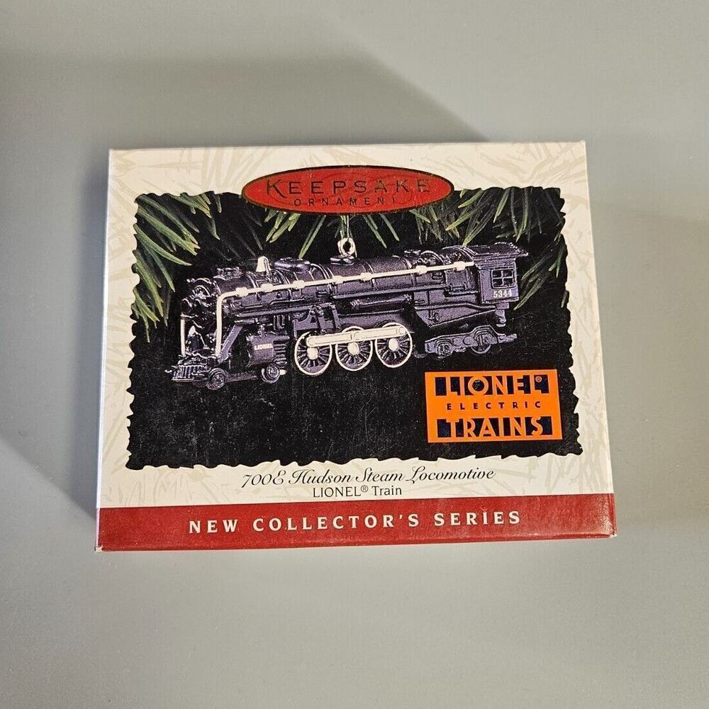 1996 Hallmark Keepsake Ornament - Lionel Train - Hudson Steam Locomotive - #1